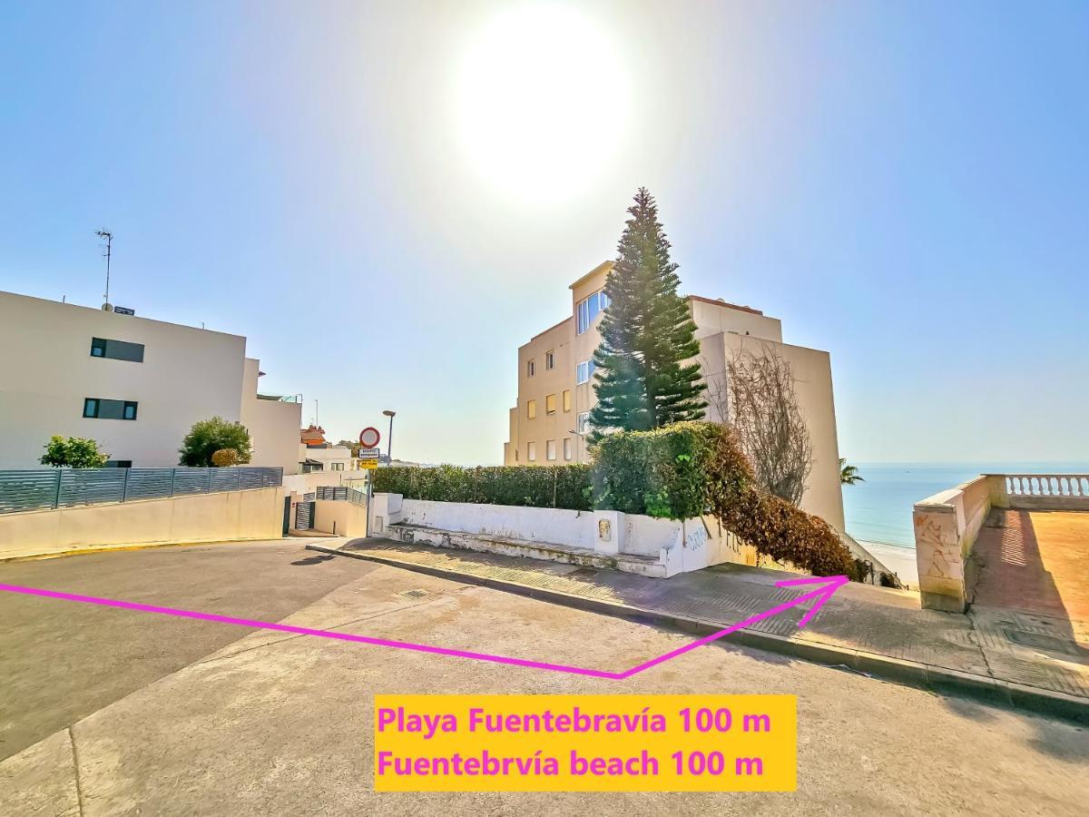 Oceanfront Duplex With A Rooftop Pool And Terrace El Puerto de Santa María Eksteriør billede